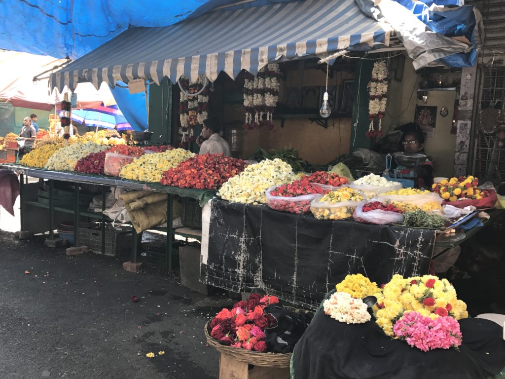 A local flower market. The smell is amazing