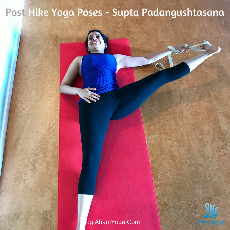 Post hike yoga poses by Arundhati Baitmangalkar