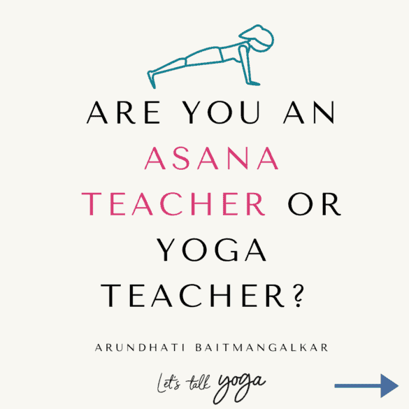 yoga teacher
